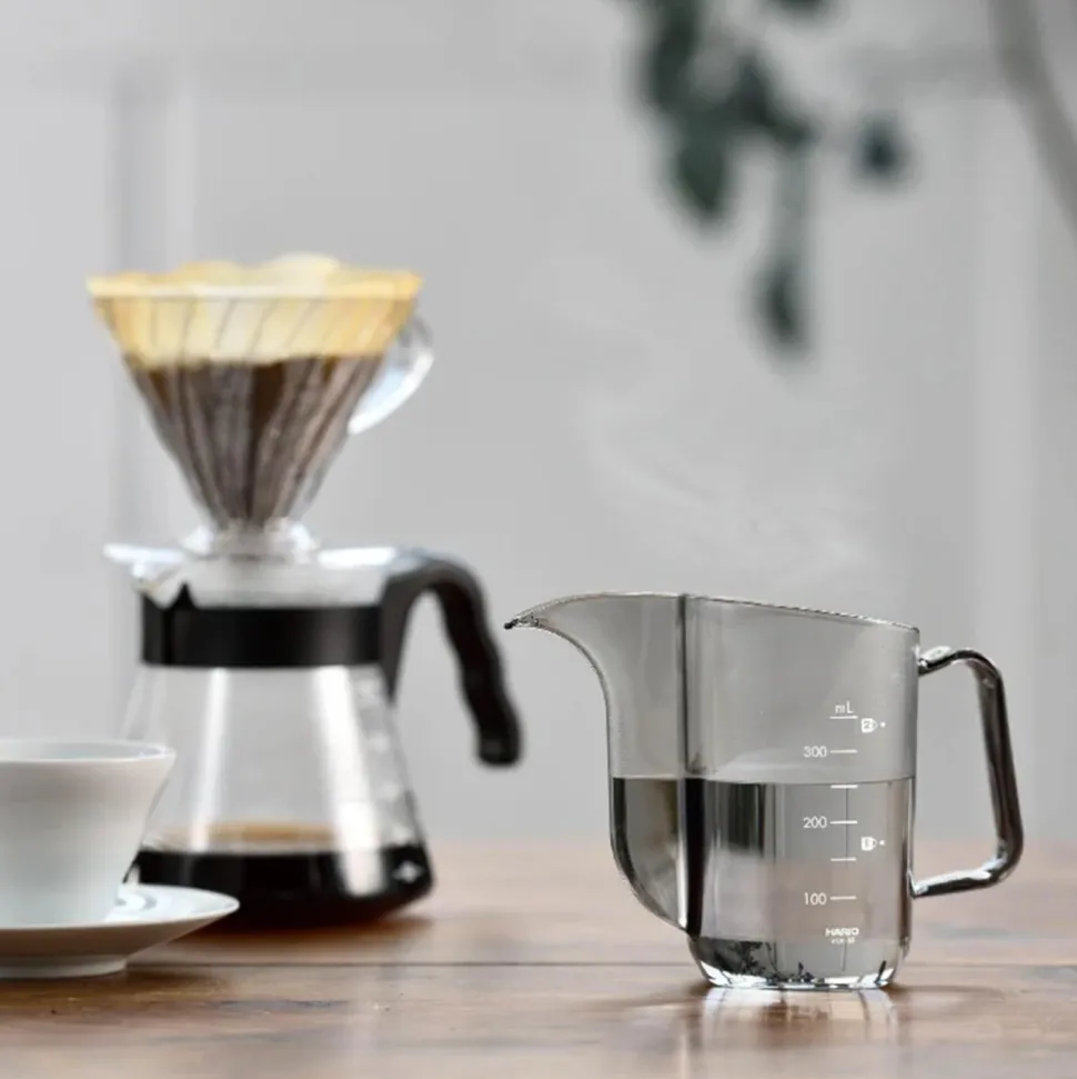 Hario V60 Drip Kettle AIR kannu – 350 ml, läpinäkyvä musta