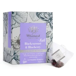 Hedelmä- ja yrtti cold brew Whittard of Chelsea Blackcurrant & Blueberry, 12 kpl.