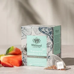 Hedelmä- ja yrtti cold brew Whittard of Chelsea Watermelon, Strawberry & Lime, 12 kpl.