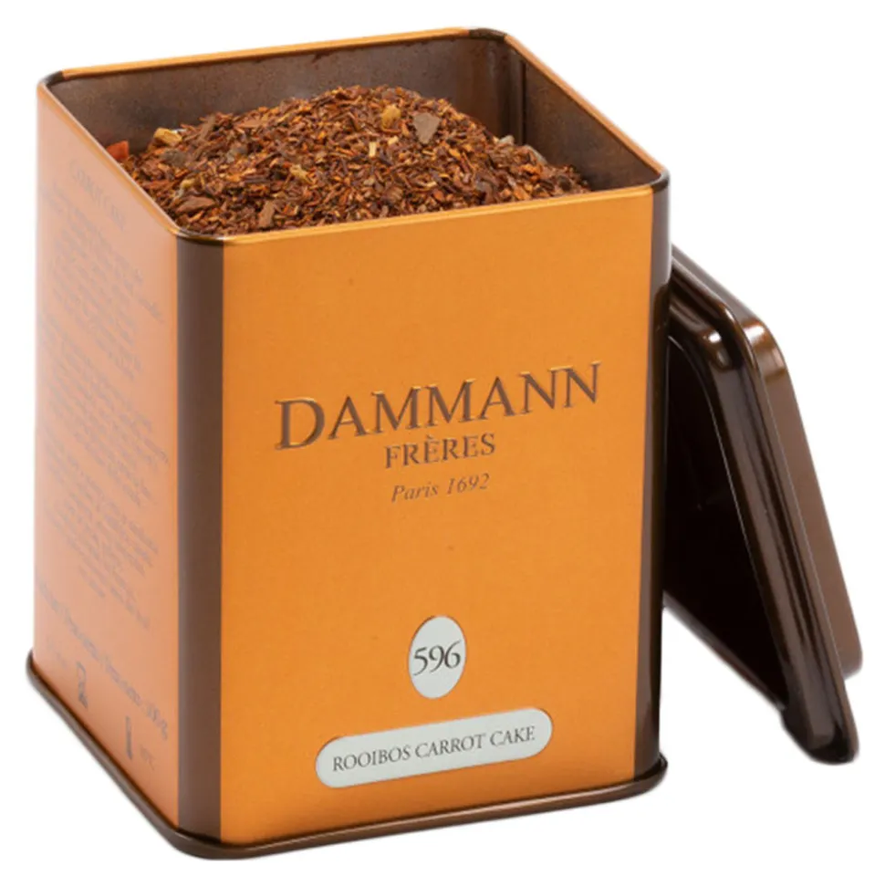 Hedelmä- ja yrttitee Dammann Frères Rooibos Carrot Cake, 100 g