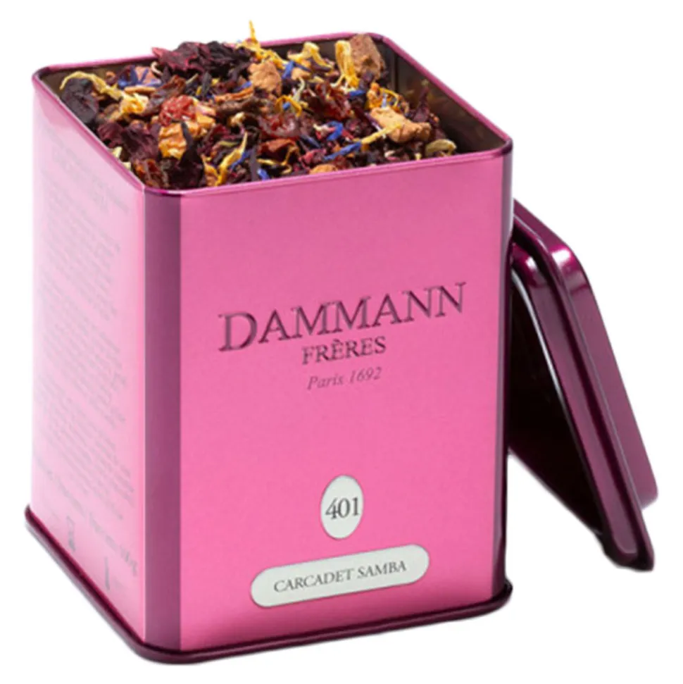Hedelmätee Dammann Frères Carcadet Samba, 100 g