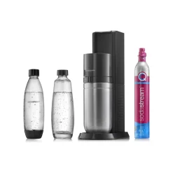 Hiilihapotuslaite SodaStream Duo Black + 2 pulloa