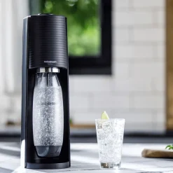 Hiilihapotuslaite SodaStream Terra Black + 2 pulloa