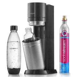 Hiilihapotuslaite SodaStream Duo Black + 2 pulloa