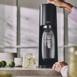 Hiilihapotuslaite SodaStream Terra Black + 2 pulloa