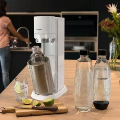 Hiilihapotuslaite SodaStream Duo White + 2 pulloa
