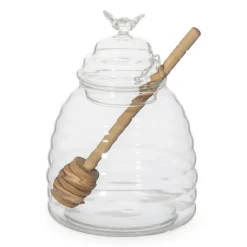 Hunajapurkki lusikalla Homla MELLA, 0,46 l