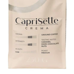 Jauhettu kahvi Caprisette Crema, 250 g
