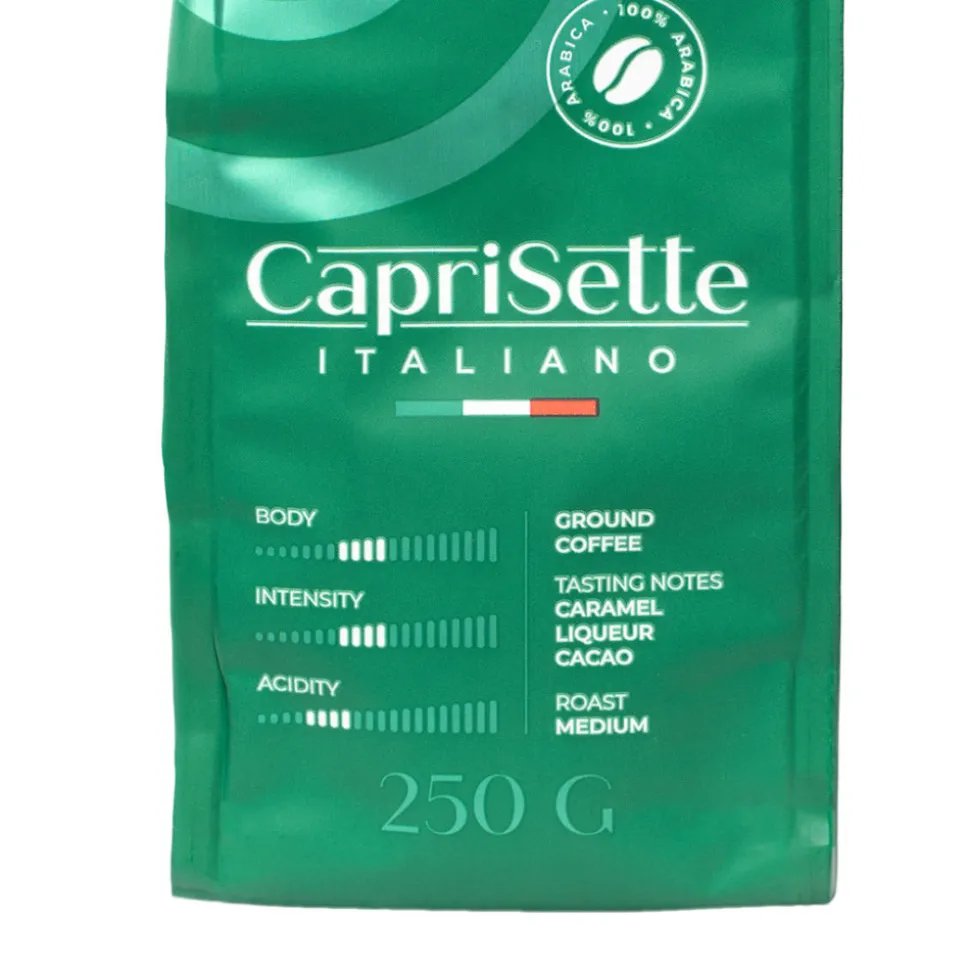 Jauhettu kahvi Caprisette Italiano, 250 g