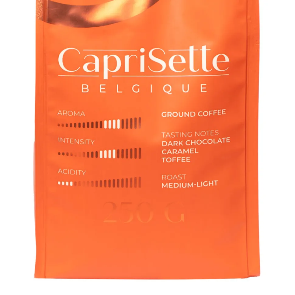 Jauhettu kahvi Caprisette Belgique, 250 g