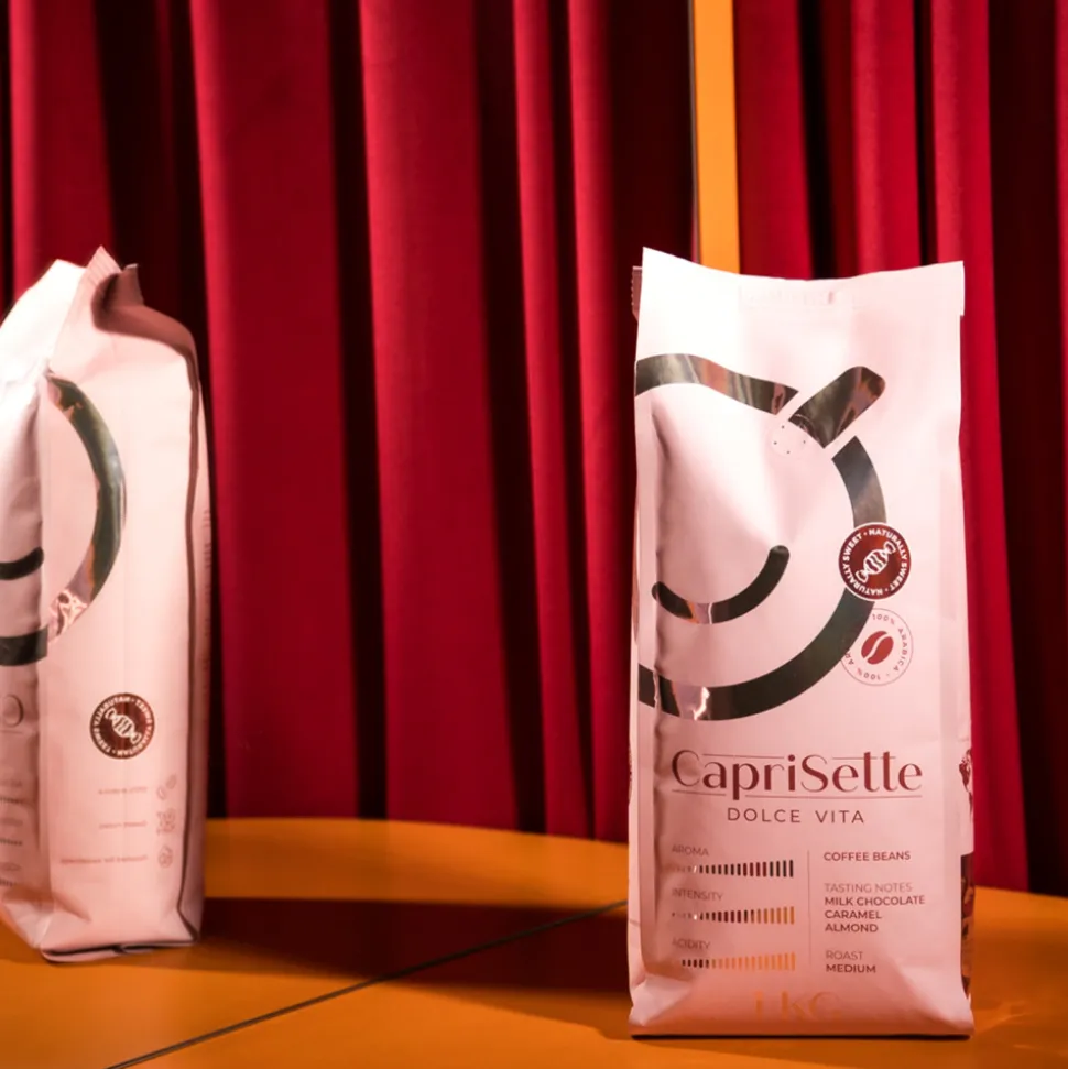 Jauhettu kahvi Caprisette Dolce Vita, 250 g