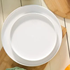 Jälkiruokalautanen Homla FAMELIO White, 21 cm