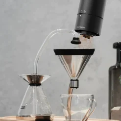 Joy Resolve Groove Compact sähkökäyttöinen kahvimylly – Single Dose, musta
