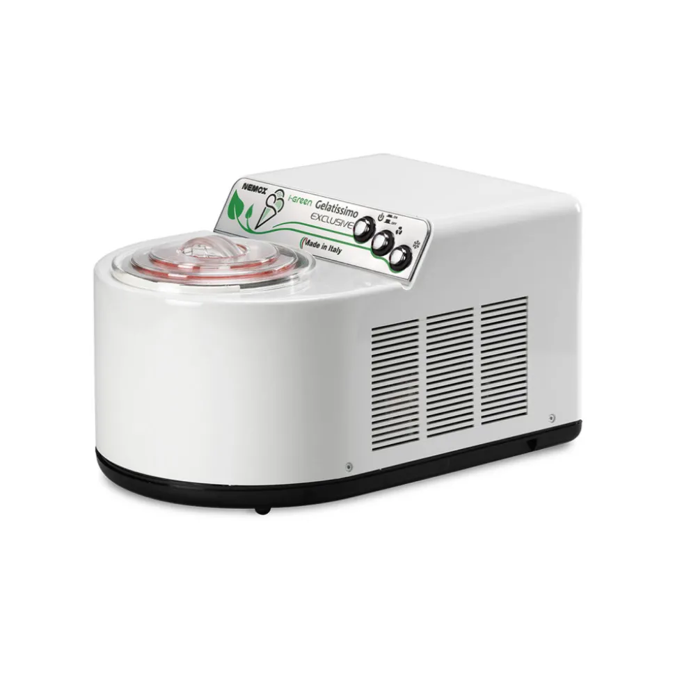 Jäätelökone NEMOX Gelatissimo Exclusive i-Green White, 1 kg