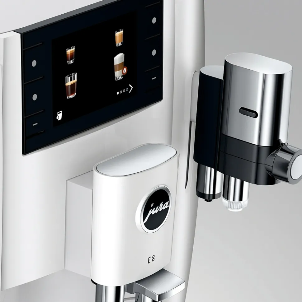 JURA E8 Piano White (EC) kahviautomaatti – valkoinen