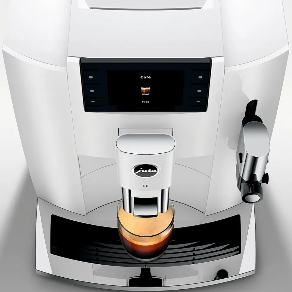 JURA E8 Piano White (EC) kahviautomaatti – valkoinen