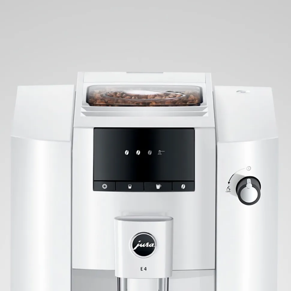 JURA E4 Piano White kahviautomaatti – valkoinen
