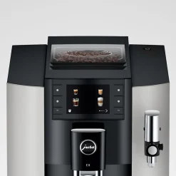 JURA E8 Platin (EC) kahviautomaatti – musta/harmaa