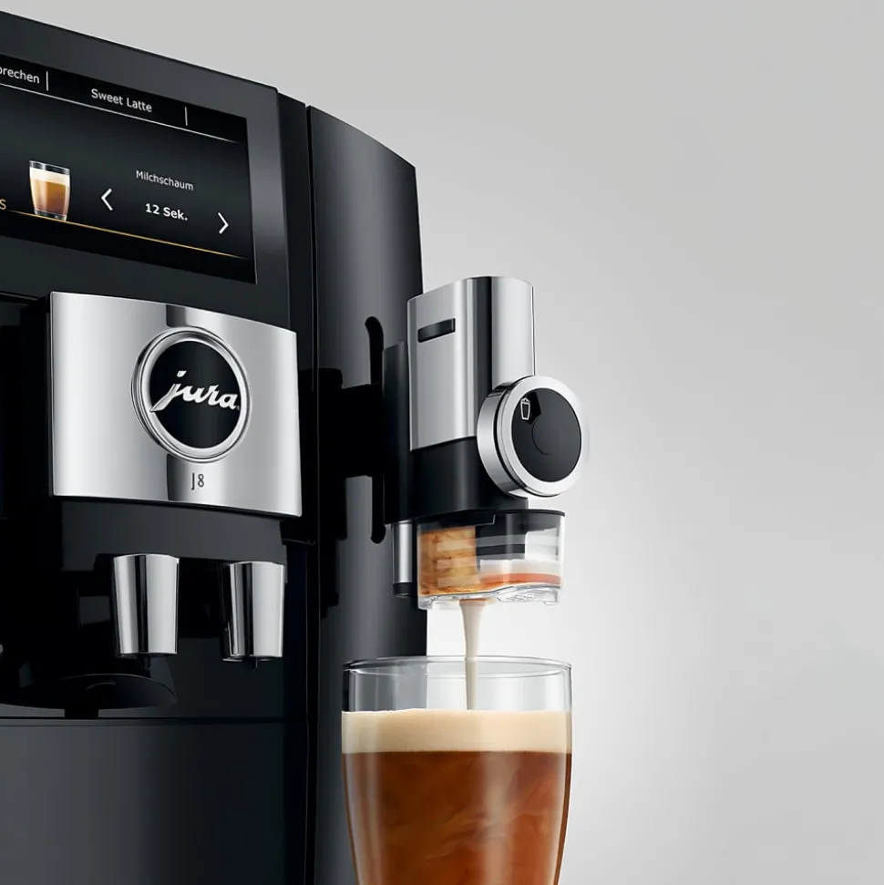 JURA J8 Piano Black kahviautomaatti – musta