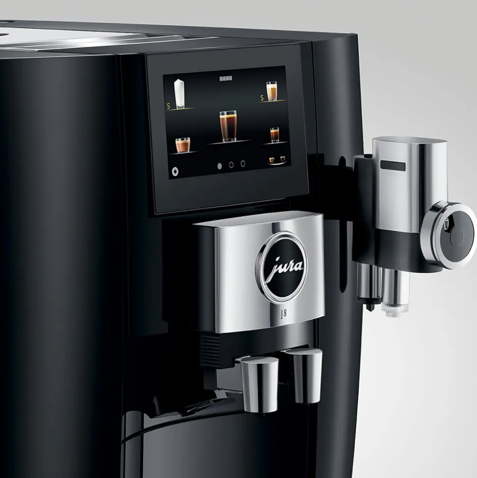 JURA J8 Piano Black kahviautomaatti – musta