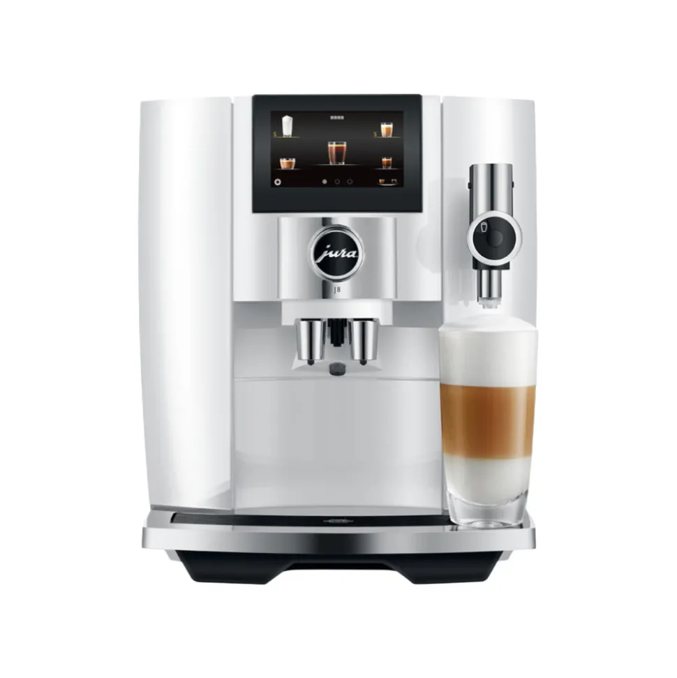 JURA J8 Piano White kahviautomaatti – valkoinen