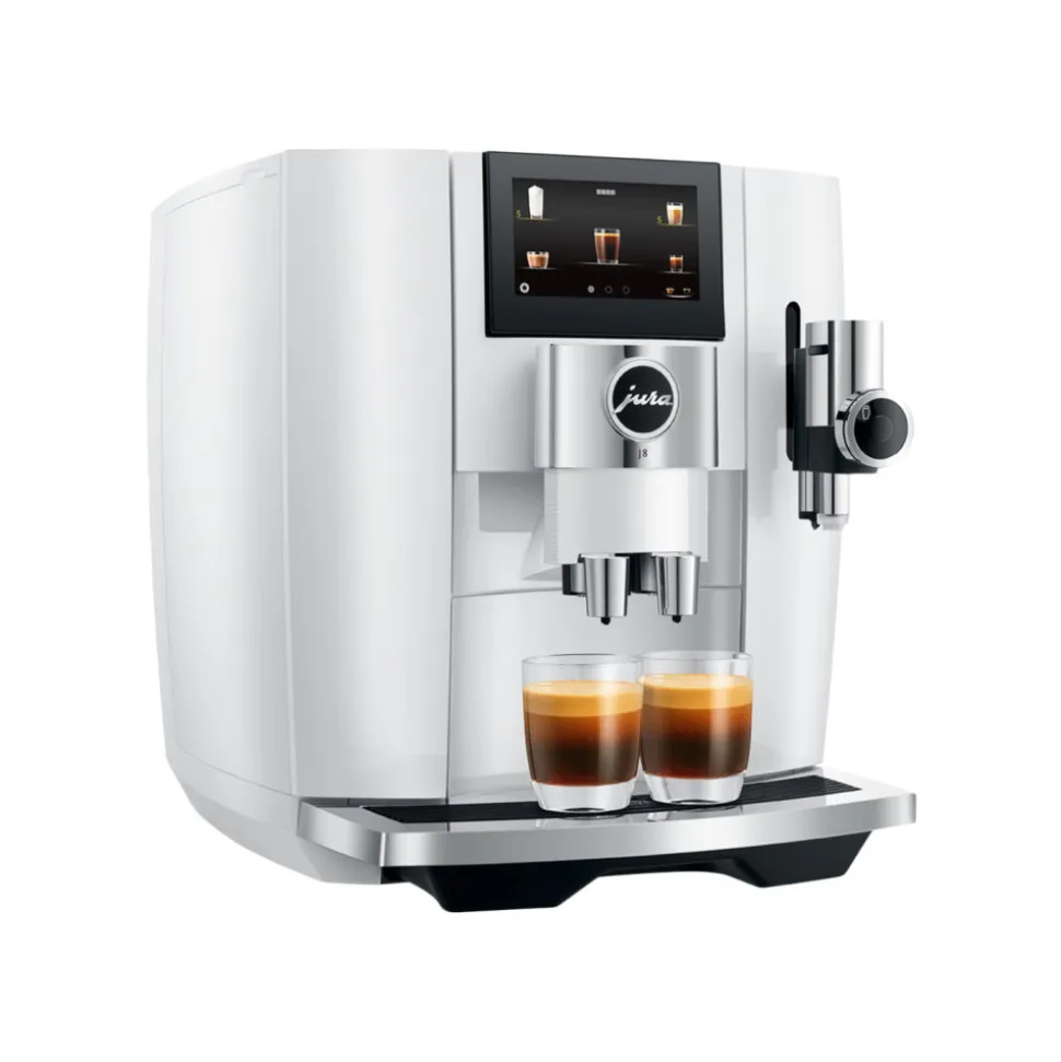 JURA J8 Piano White kahviautomaatti – valkoinen