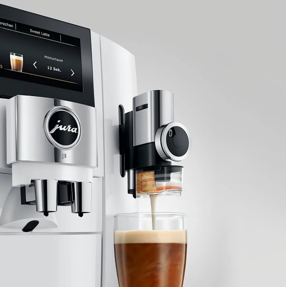 JURA J8 Piano White kahviautomaatti – valkoinen