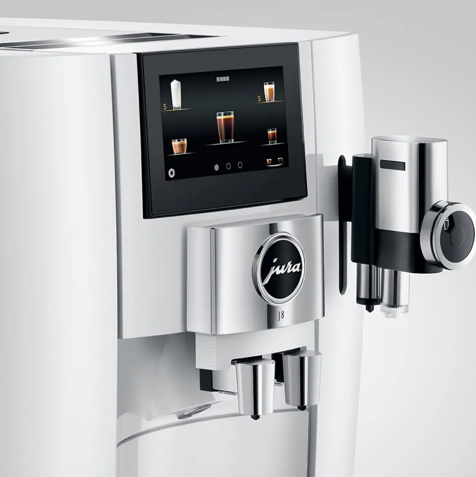 JURA J8 Piano White kahviautomaatti – valkoinen