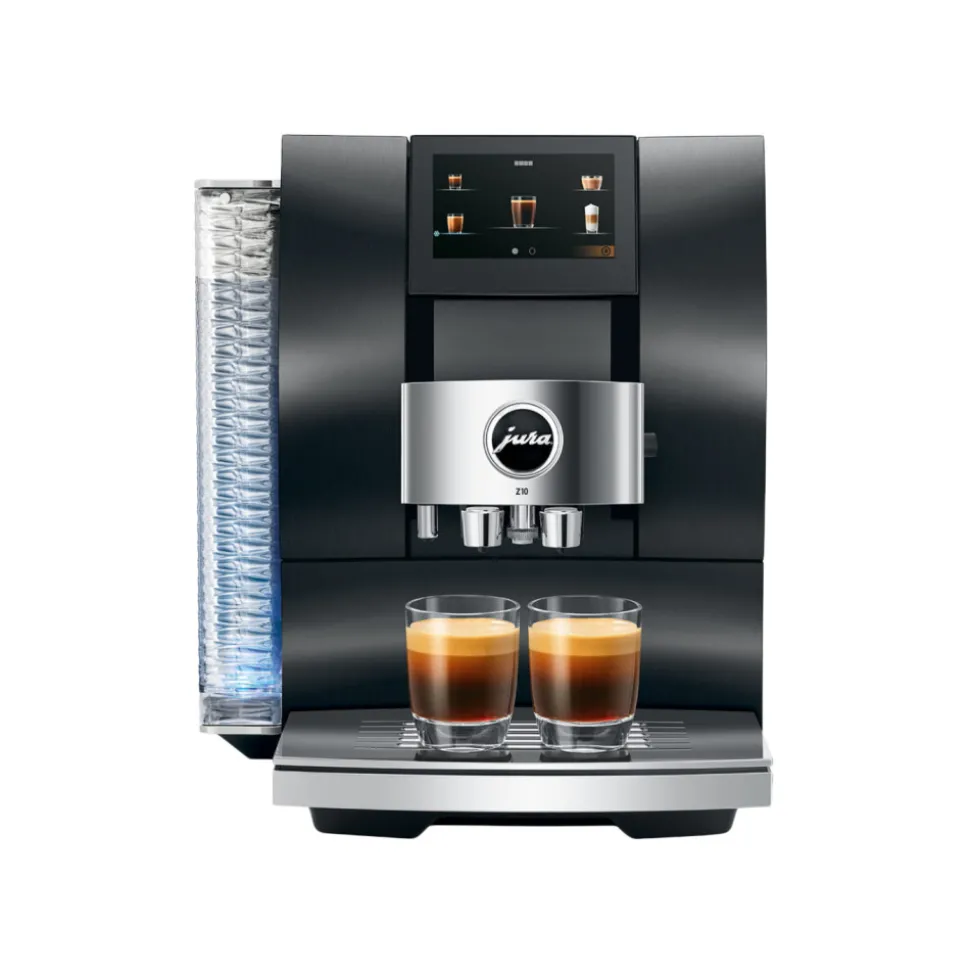 JURA Z10 Aluminium Dark Inox Signature Line kahviautomaatti – musta