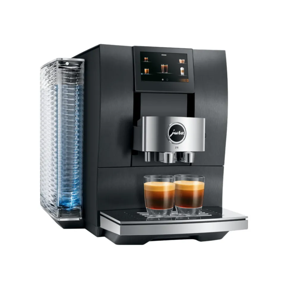 JURA Z10 Aluminium Dark Inox Signature Line kahviautomaatti – musta