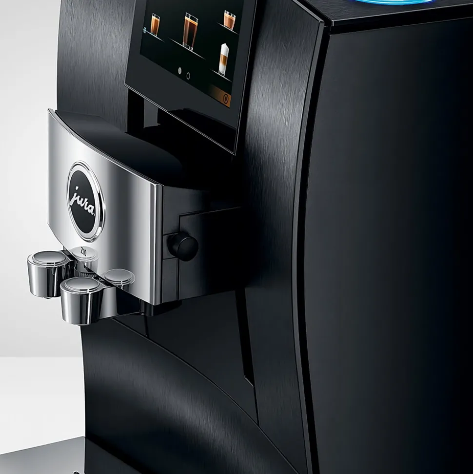 JURA Z10 Aluminium Dark Inox Signature Line kahviautomaatti – musta