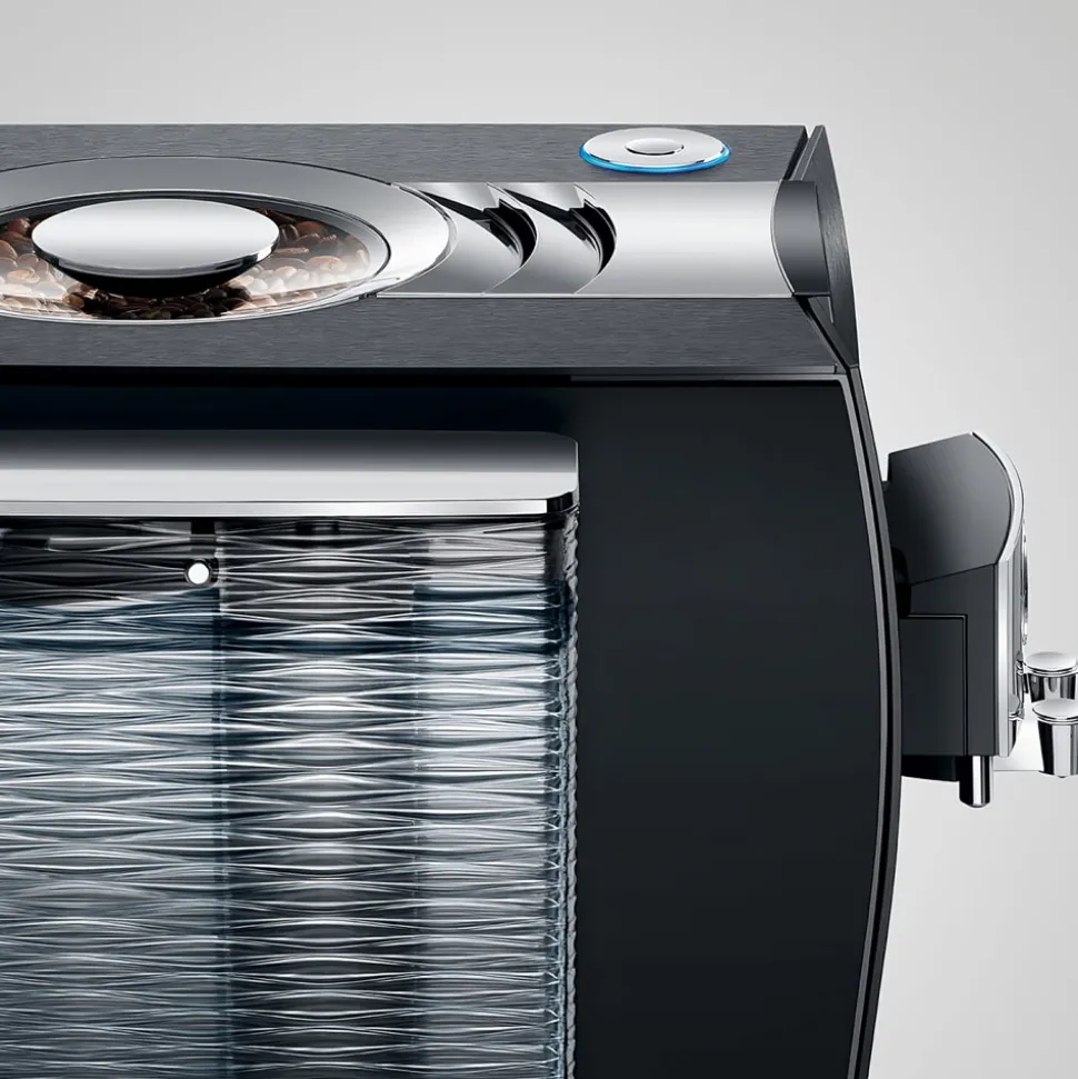 JURA Z10 Aluminium Dark Inox Signature Line kahviautomaatti – musta