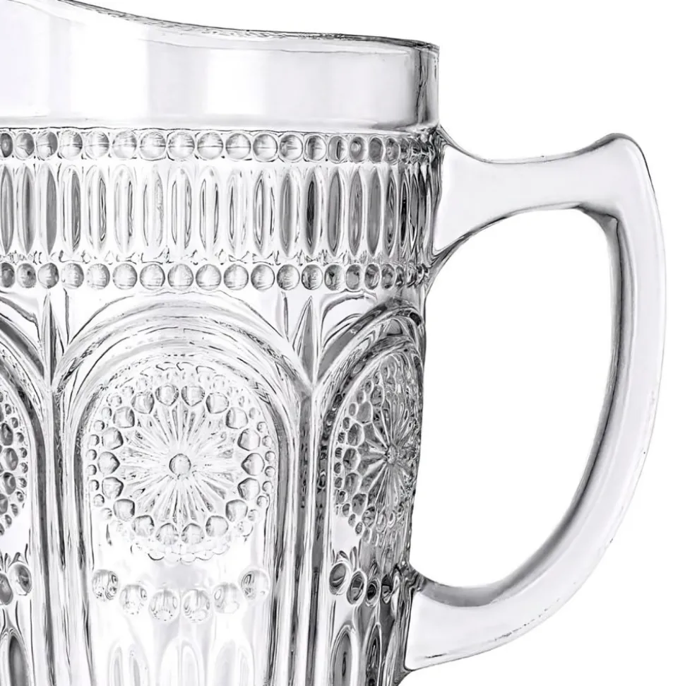 Kahvallinen kannu Homla BARREL Transparent, 1,3 l