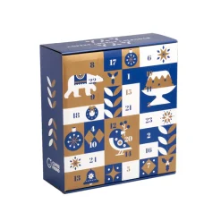 Kahvijoulukalenteri Coffee Friend Classic Blue (jauhettu kahvi)