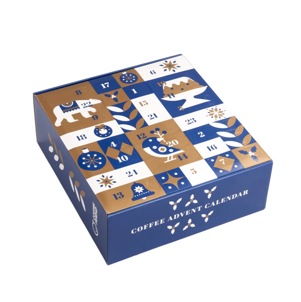 Kahvijoulukalenteri Coffee Friend Classic Blue (kahvipavut)