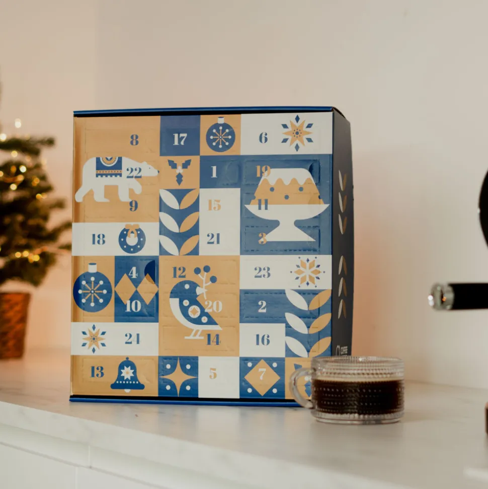 Kahvijoulukalenteri Coffee Friend Classic Blue (kahvipavut)