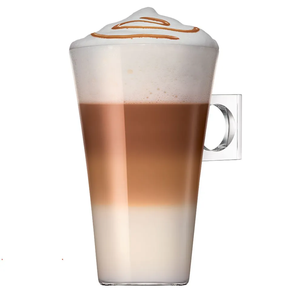 Kahvikapselisarja NESCAFÉ® Dolce Gusto® Caramel Latte Macchiato, 3 x 8+8 kpl.