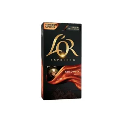 Kahvikapselit L’OR COLOMBIA, 10 kpl.