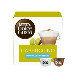 Kahvikapselit NESCAFÉ® Dolce Gusto® Skinny Cappuccino, 8+8 kpl.