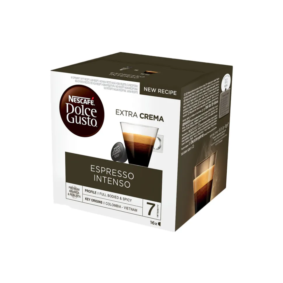 Kahvikapselit NESCAFÉ® Dolce Gusto® Espresso Intenso, 16 kpl.