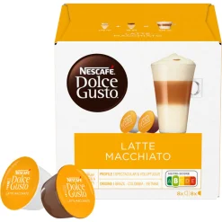 Kahvikapselit NESCAFÉ® Dolce Gusto® Latte Macchiato, 8+8 kpl.