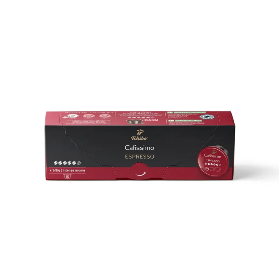 Kahvikapselit Tchibo Cafissimo / Caffitaly järjestelmiin Tchibo Cafissimo Espresso Intense, 10 kpl.