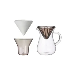 Kahvikarahvisetti Kinto SCS (2 kupilliselle), 600 ml