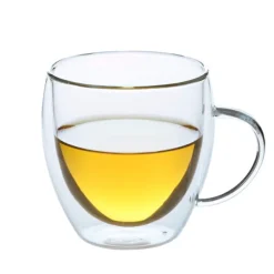 Kahvikaveri Cappuccino-lasi kahvalla, 240 ml