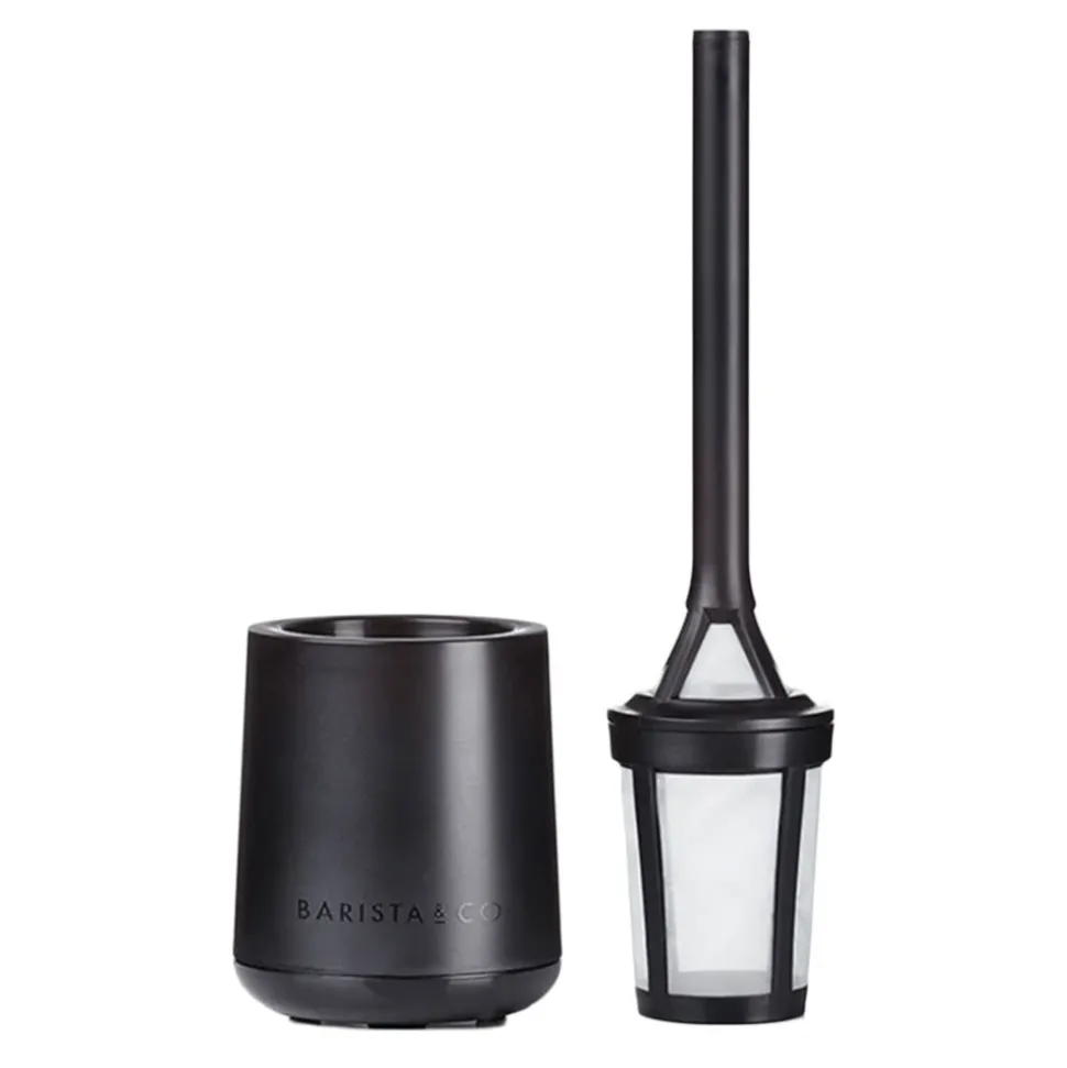 Kahvin ja teen uutin Barista & Co Brew It Stick Charcoal / Stainless Steel Mesh
