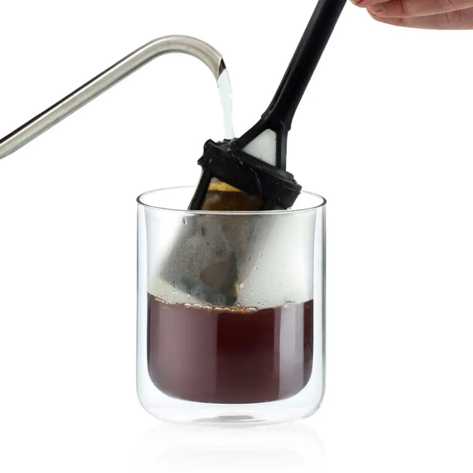 Kahvin ja teen uutin Barista & Co Brew It Stick Charcoal / Stainless Steel Mesh