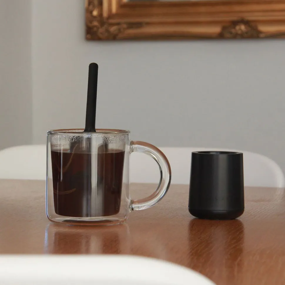 Kahvin ja teen uutin Barista & Co Brew It Stick Charcoal / Stainless Steel Mesh
