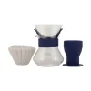 Kahvin valmistus-setti Kalita Wave Style Up 185 (Navy)