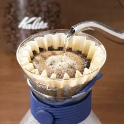 Kahvin valmistus-setti Kalita Wave Style Up 185 (Navy)