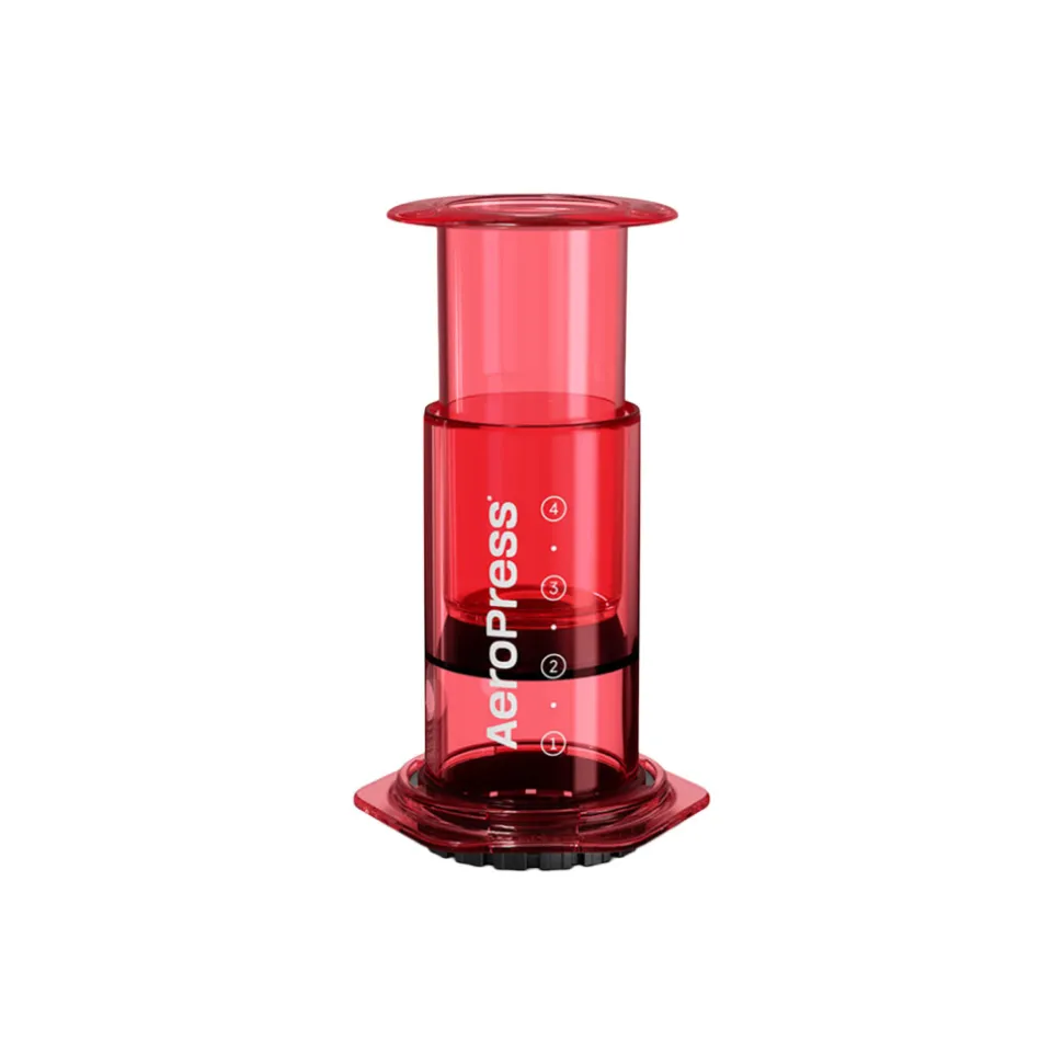 Kahvinkeitin AeroPress – Clear Red